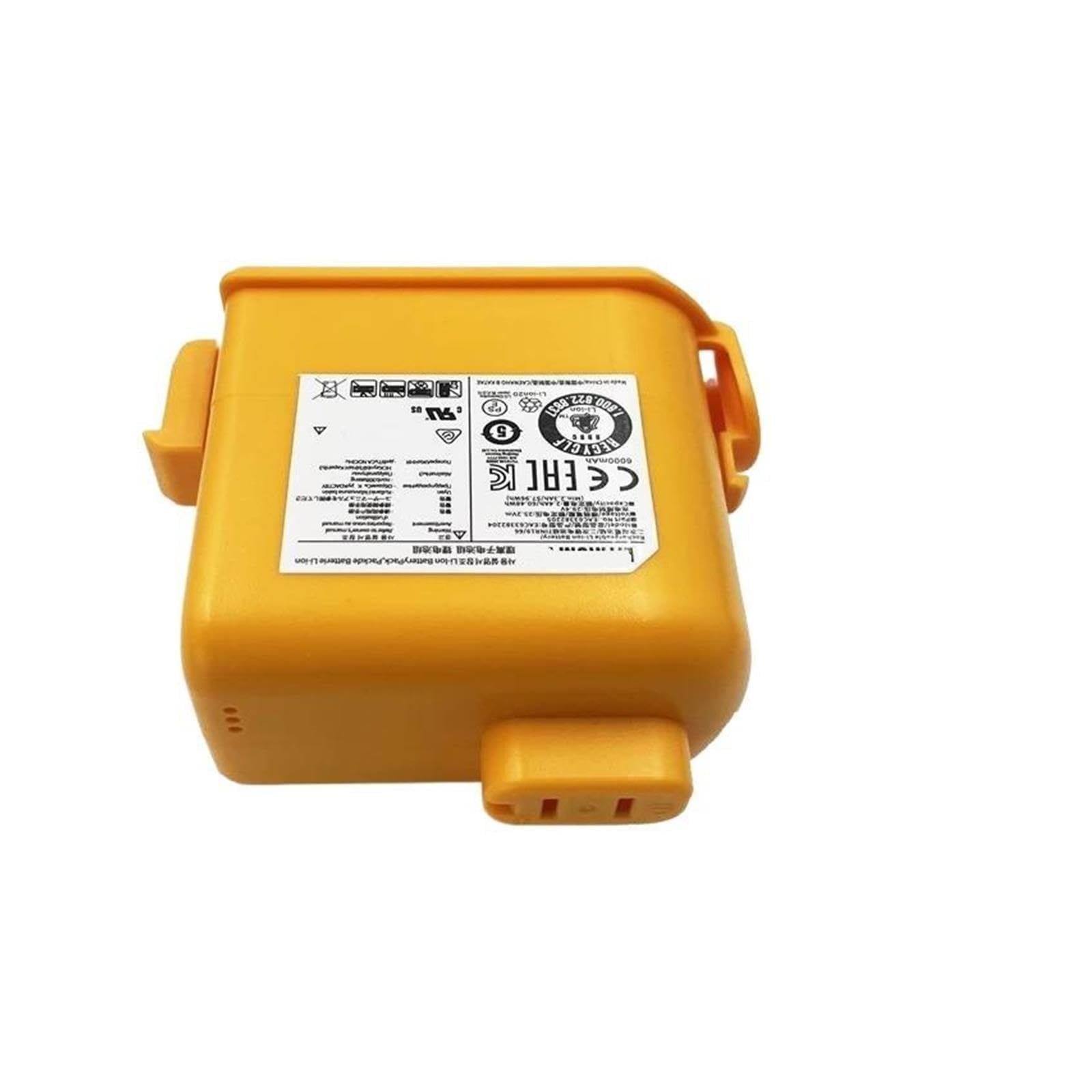 Compatibile Con LG, CordZero A9 Batteria 4000mAh 6000mAh Sostituzione Compatibile Con L'aspirapolvere A9S/P9 EAC63382204/EAC63382201.(LG A9-6000mAh 2PCS)