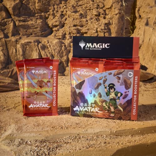 Image of Magic: The Gathering | Avatar: The Last Airbender Collector Booster Box | 12 Packs | Collectible Card Game