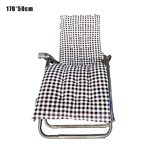 Lvhan Auflagen für Gartenliegen - Gartenstuhl Auflage,Liege Stuhl Polster Auflage Liegestuhl Stuhlkissen Anti-Rutsch für Sonnenliege 170x50cm 125x50cm