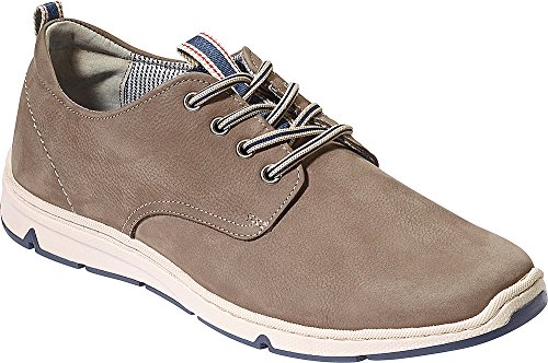 Mocasines de piel para hombre Ross & Cole gris zapatos talla 40
