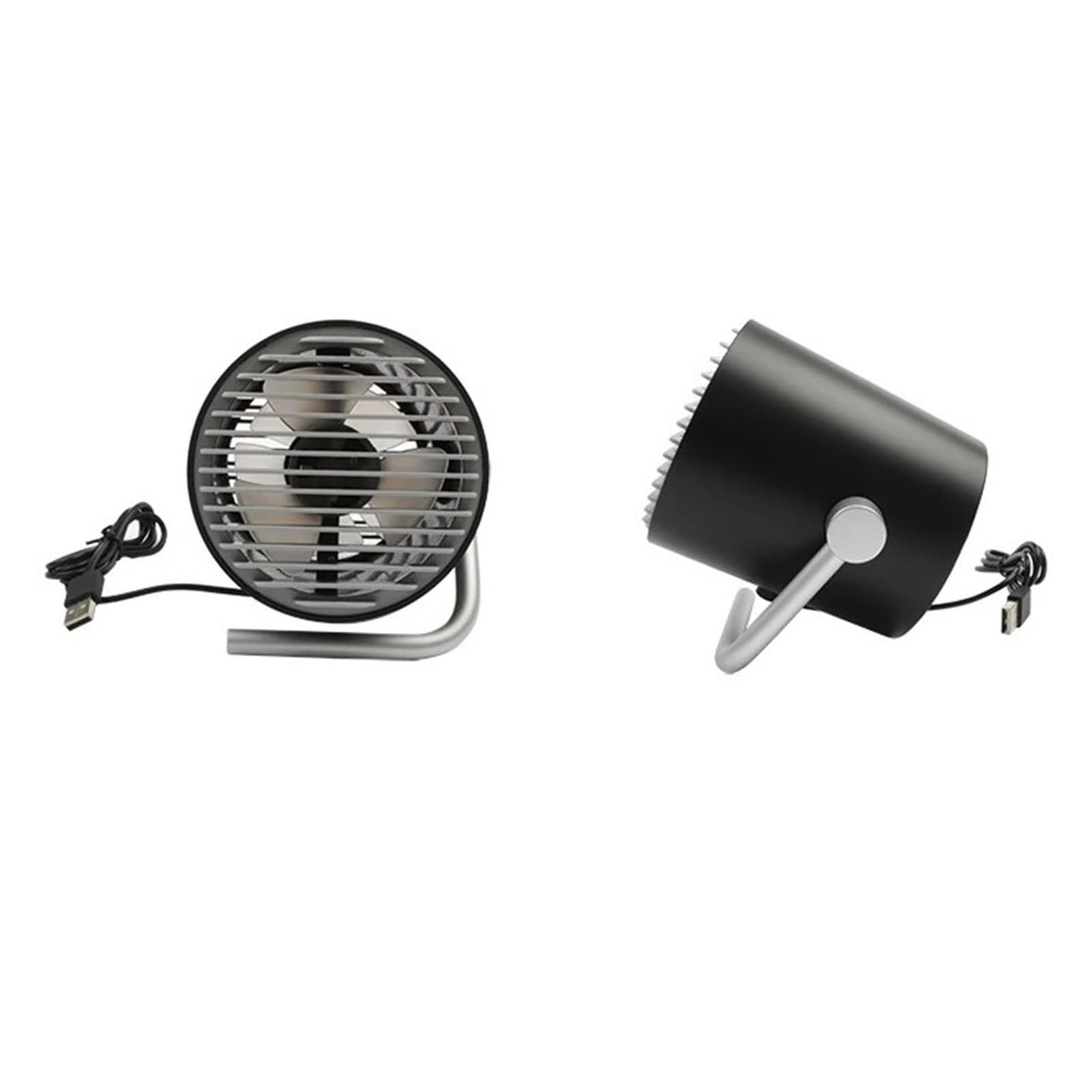 Przenośny Wentylator Chłodzący USB Mini Elektryczny Biurkowy Super Wyciszenie Na PC/laptop/Power Bank Letni Gadżet DC 5V Lekki(White Black Pink)