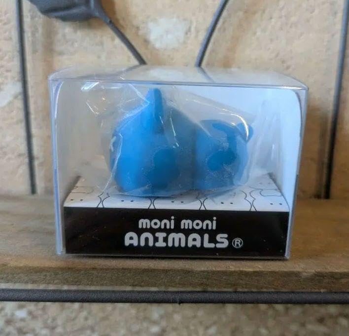 moni moni ANIMALS もにまるず UAMOU もにモウ ブルー QTZEKEHR もぐら