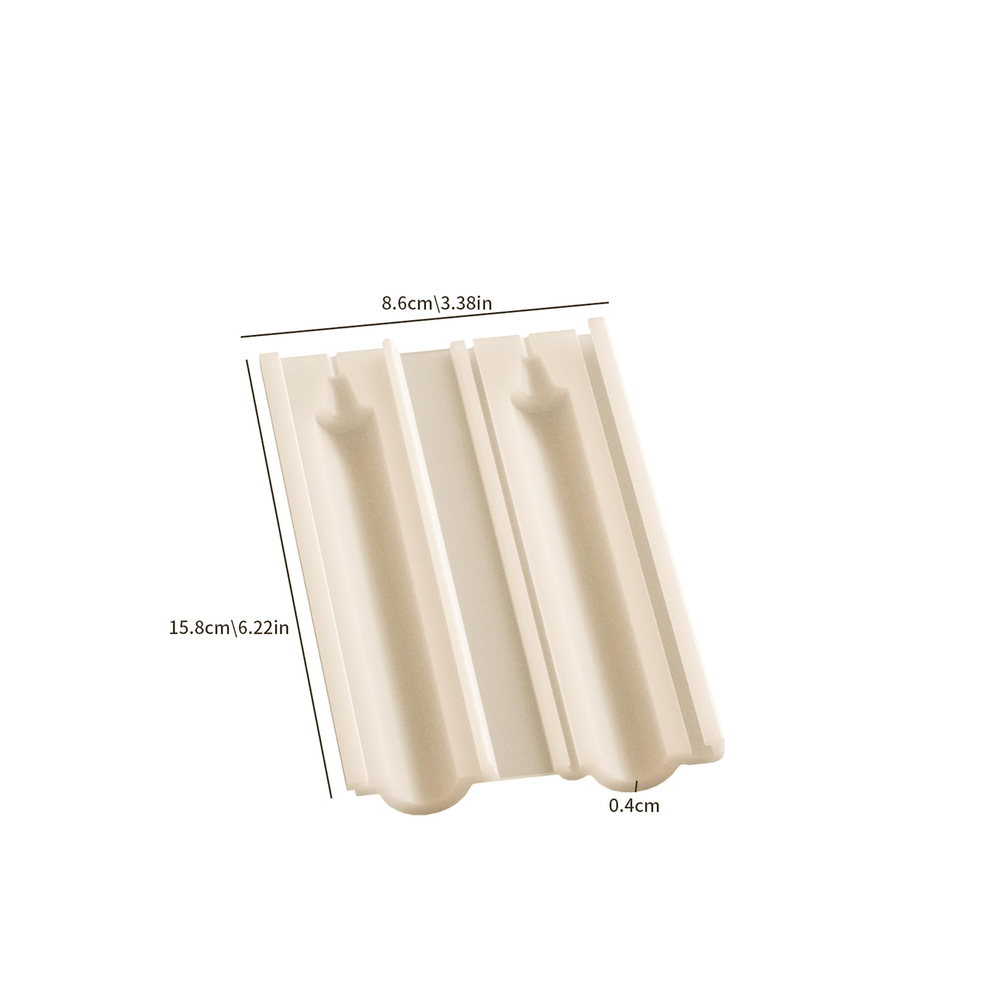 2 Pack Stick Pillar Candle Mold - Resin Casting Molds Resin Making Molds Silicone Mold for Candle