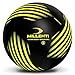 Millenti Soccer Balls Size 5 - Reverse Bend It Soccer Ball, Training Ball, Curving Ball with High-Visibility, Easy to Track Designs, Black/Yellow, SB0605YW