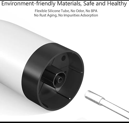 Miniatura 5 de Dispensador de agua recargable por USB, fácil operación con un solo toque, bomba eléctrica portátil para botellas de 3 a 5 galones, ideal para el