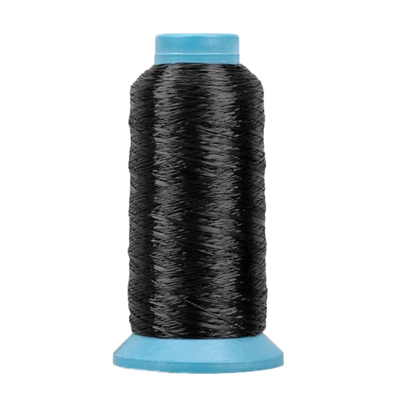 4000 Meters Nylon Thread 0.2MM Wide Black Nylon Sewing Thread for Upholstery, 0.2MM*4000M