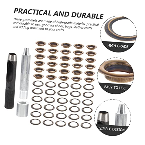 Kit oeillets cuivre outils installation pour artisanat chaussures