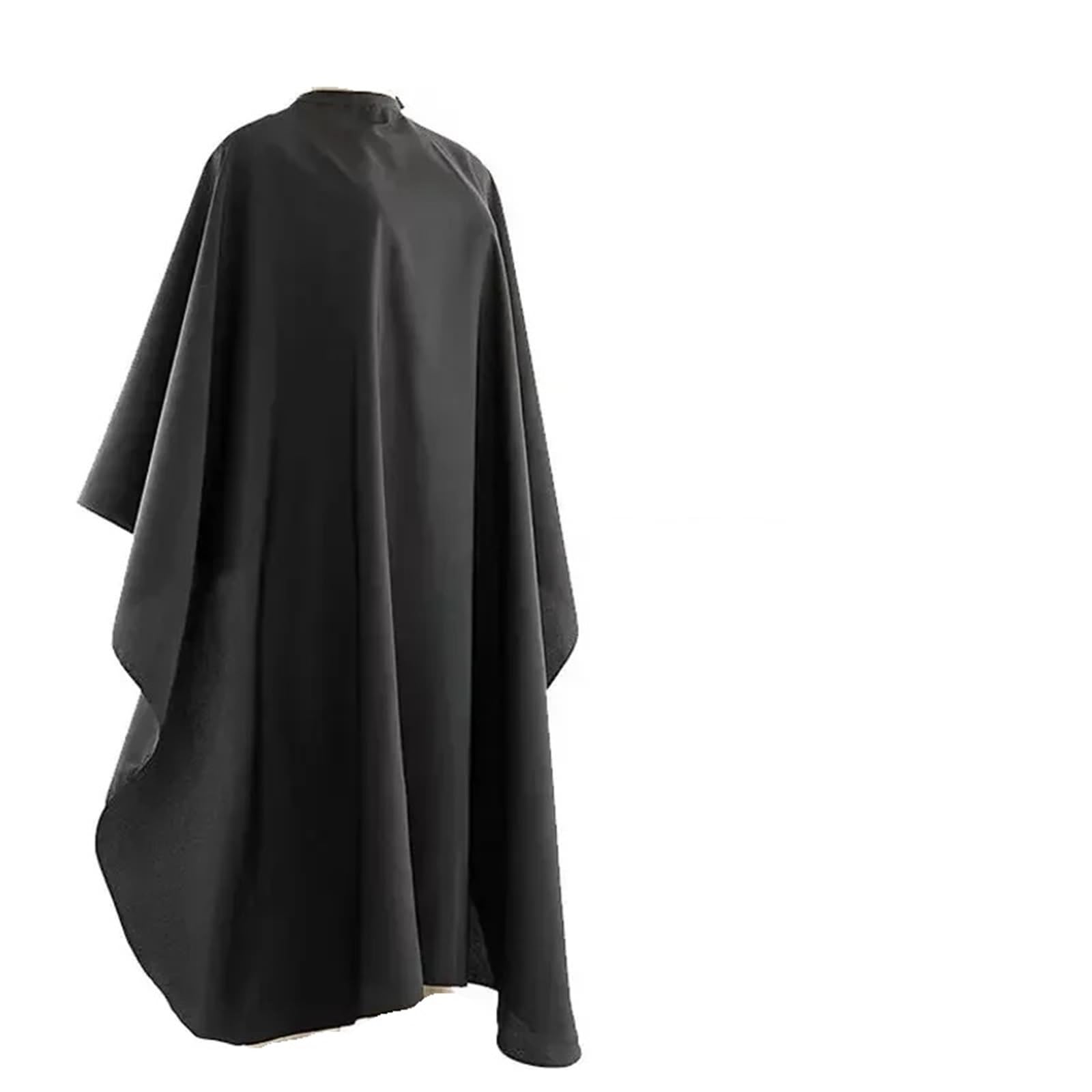 Capa Peluqueria Capa de Corte de Pelo Profesional, Bata de Tela for peluquería, Delantal de Peluquero Impermeable Negro, Herramientas for Capas de Corte de Pelo, 1/2/3 Uds.(3pcs)