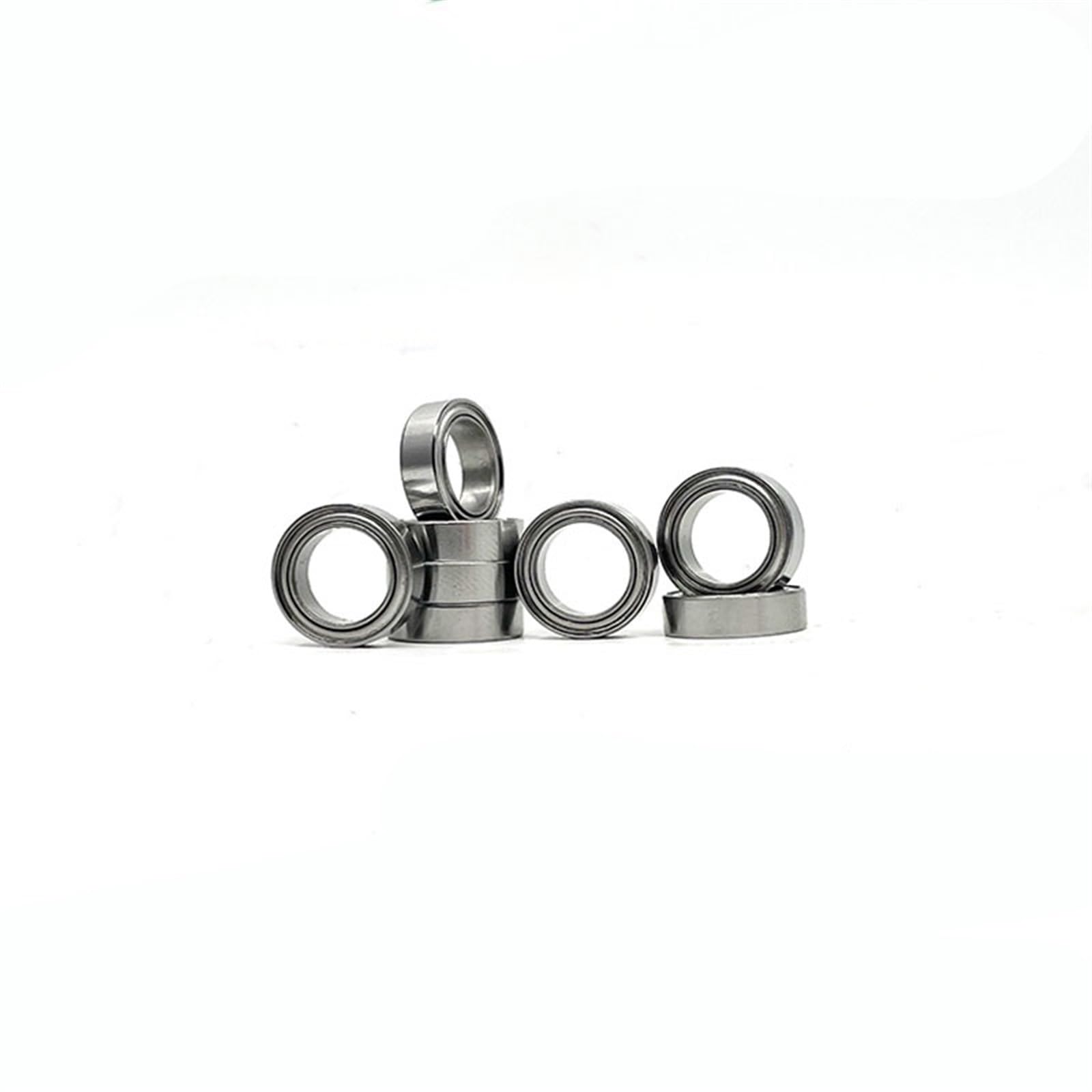 Rodamiento de Bolas Miniatura de Acero Inoxidable 440, 10 Unidades, SMR52ZZ, SMR63ZZ, SMR74ZZ, SMR85ZZ, SMR105ZZ, SMR115ZZ, SMR128ZZ, SMR137ZZ.(ABEC-5 P5,SMR63ZZ 3x6x2.5mm)
