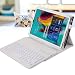 REAL-EAGLE Galaxy Tab S5E 10.5 Keyboard Case(SM-T720/T725, 2019 Version), Folio PU Leather Case Cover with Detachable Wireless Keyboard for Samsung Galaxy Tab S5E 10.5 2019, SM-T720 SM-T725, White