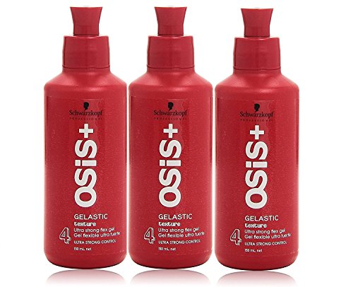Schwarzkopf Osis Gelastic Texture 4 - 5.07oz - SET (3 Pieces)