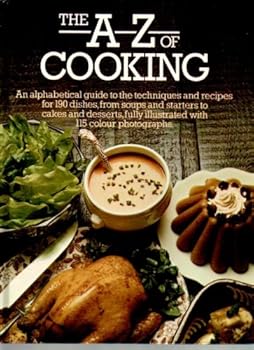 Hardcover The A-Z of Cooking Book