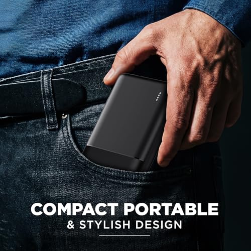 Image of Intex Strong Neo QCPD 20000mAh Power Bank with 22.5W Fast Charging, Type-C PD Input /Output, Dual USB Output, LED Indicators, Smart Protection, High-Capacity Portable Charger (Black)
