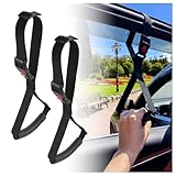 VKQTS 2PCS Car Door Handle for Elderly,Adjustable & Portable Car Handle Assist for Elderly/Pregnant/Disabled,Universal Auto Cane Cars Grab Handles Cars Accessories for SUV Truck