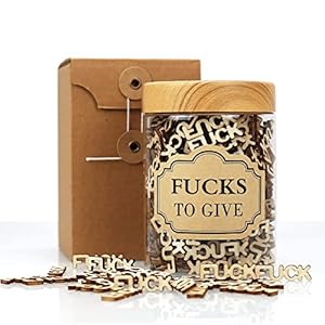 Jar of Fucks – 210PCS- Fuck to Give,Gift Jar for Valentine’s Day – Bad Mood Vent – Change Jar – Birthday/Anniversary/Mother’s Day/Father’s Day/Holiday