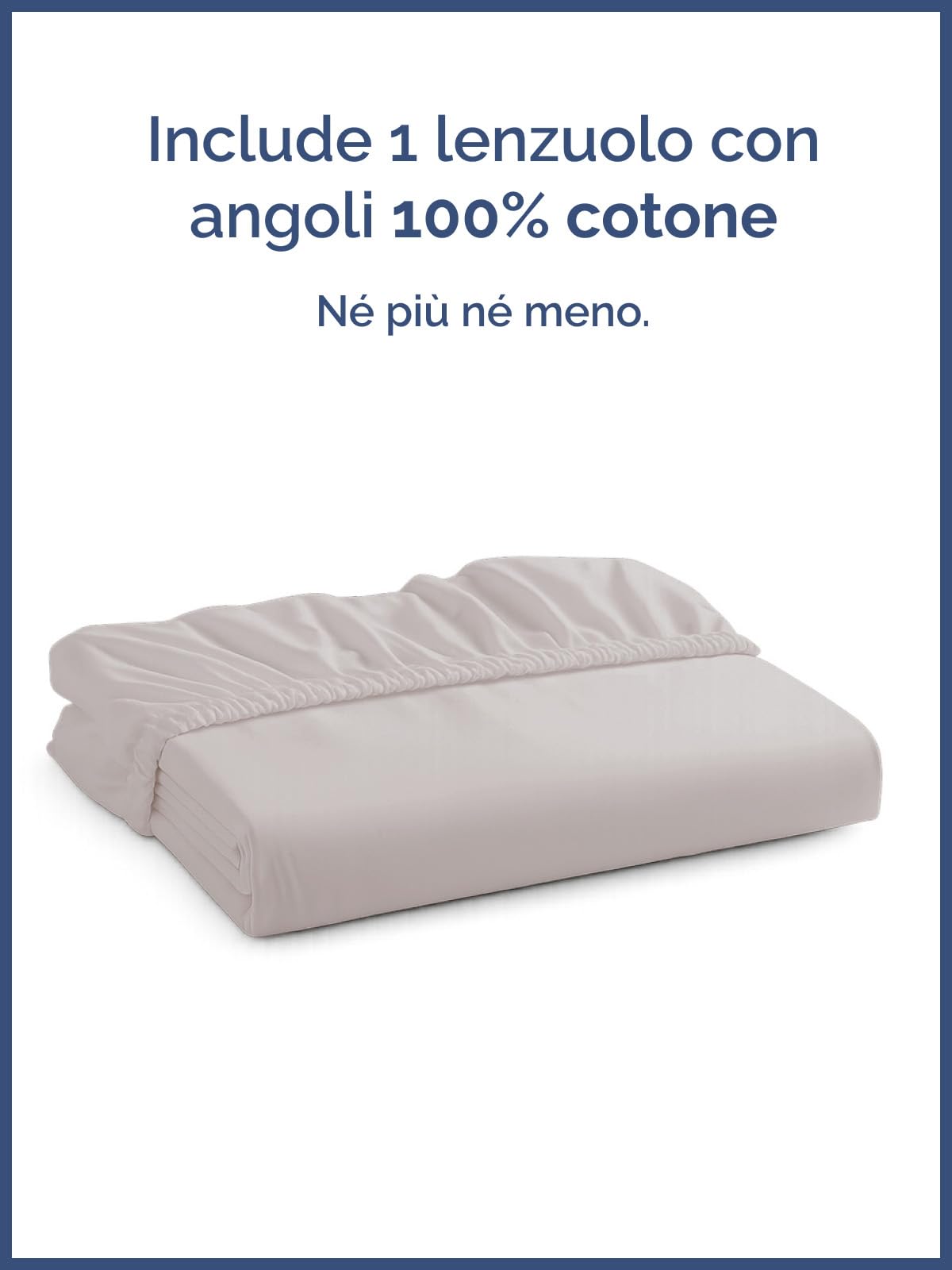 Lenzuolo con angoli 160x200cm - 100% cotone - Lenzuolo con angoli per materassi fino a 30 cm altezza - Biancheria premium 400 fili cotone - Certificato OEKO-TEX - Confezione singola - Grigio chiaro