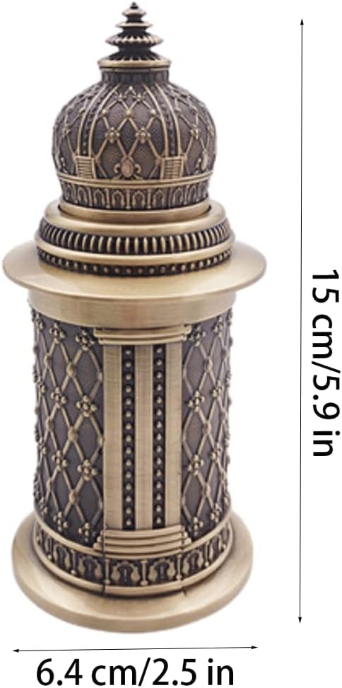 Ceramic Toothpicks Container ，Plastic Toothpick Case，Fashion Press Type Toothpick Holder Pop-Up Automatic Toothpick Dispenser Retro Toothpick Holder Storage Box Chic(Styel B)