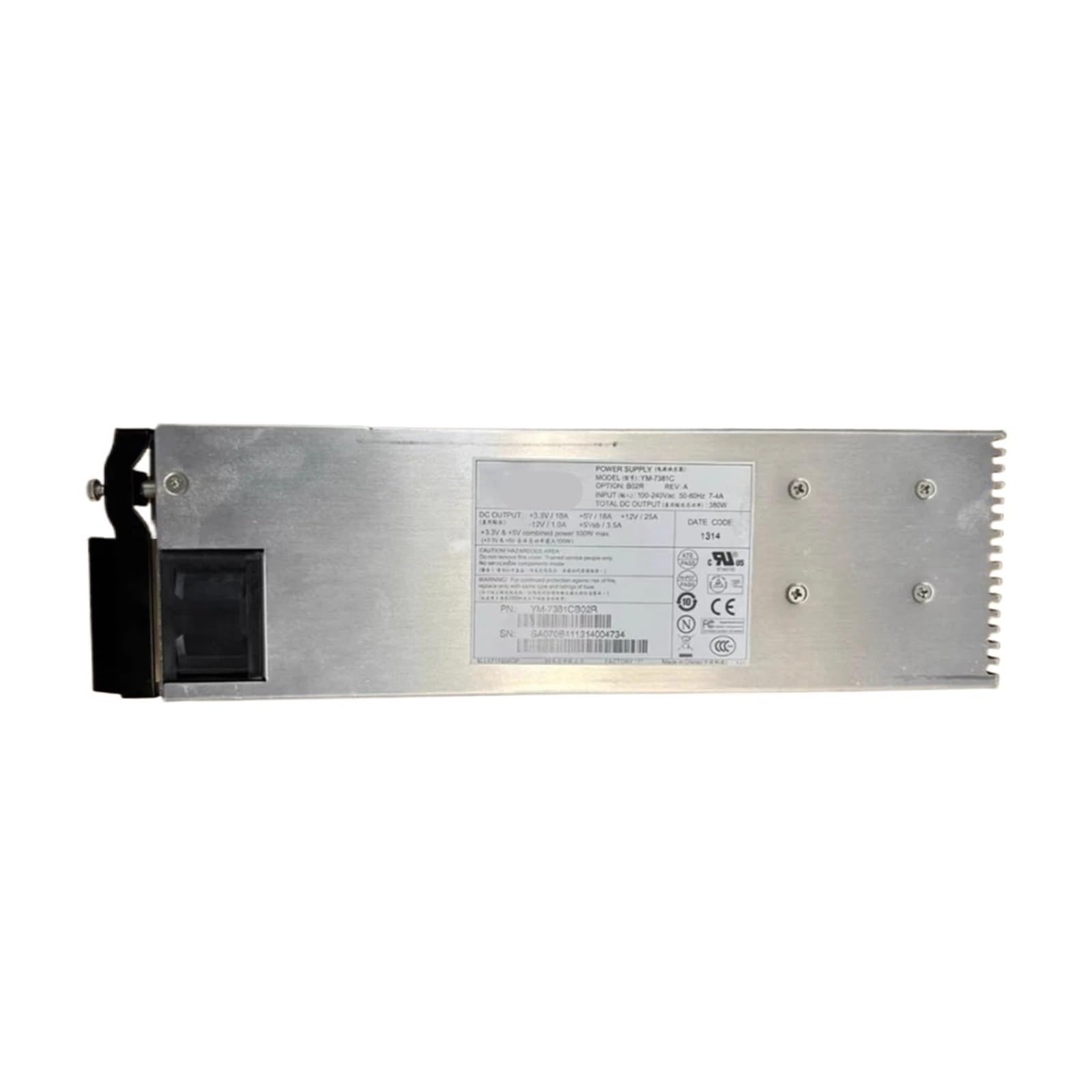TPKMVGAP YM-7381C 380W server power supply