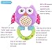 TOLOLO Purple Owl Hand Ring Baby Growing Toys for Over 0 Months