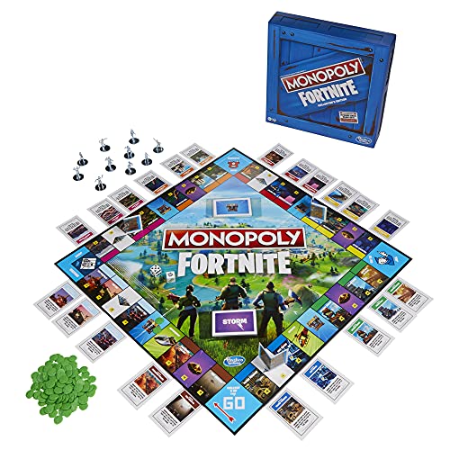 Monopoly: Fortnite Collector's Edition Board Game Inspired By Fortnite Video Game, Board Game For Teens And Adults, Ages 13 And Up #TOP2