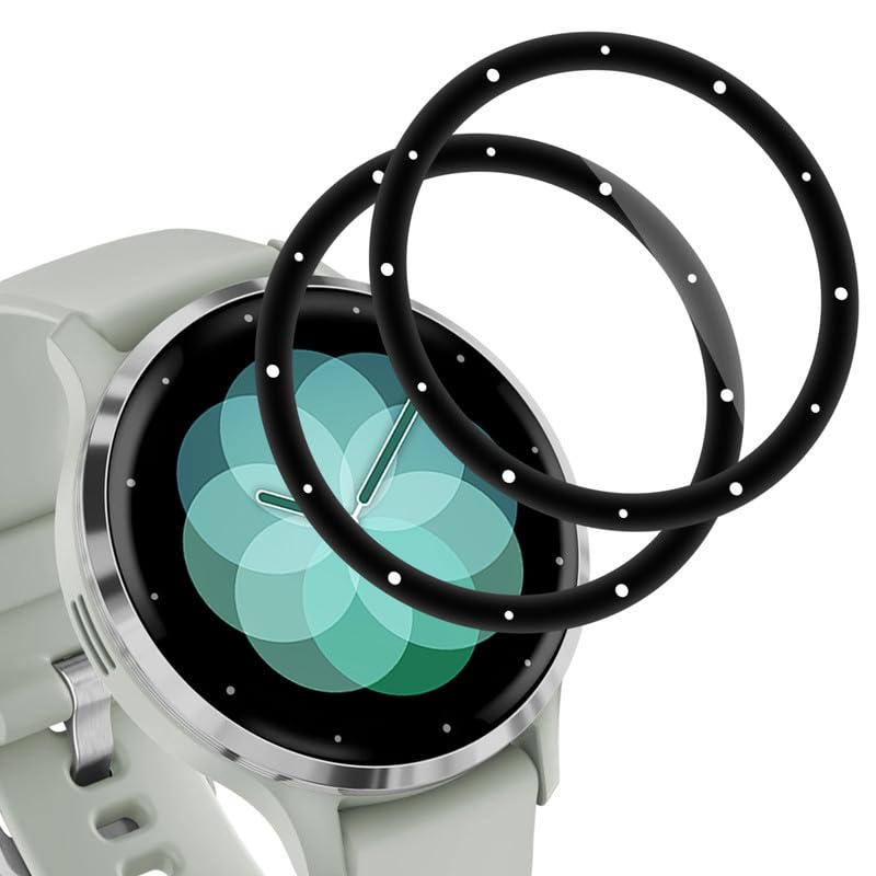 Wondoner für PMMA Schutz Garmin Venu 3s Panzerglasfolie Screen Protector Garmin Venu 3s Schutzfolie [2 Stück][HD Displayschutzfolie][Ultra-klar][Anti-Kratzen]