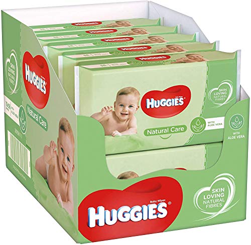 560 Paños de limpieza para la higiene bebés niños Huggies Unistar Toallitas