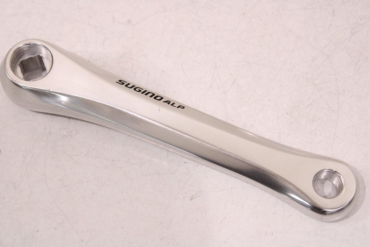 Sugino クランク 46T　シングル　厚歯 スクエアテーパー Amazon.co.jp: sugino rd2 スギノ ピストクランク 46t 厚歯