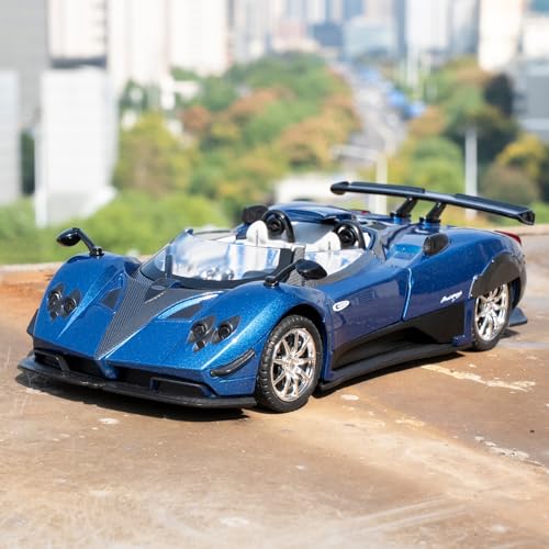 Modelo de Auto Pagani Zonda HP 1:24 Azul miniatura 7