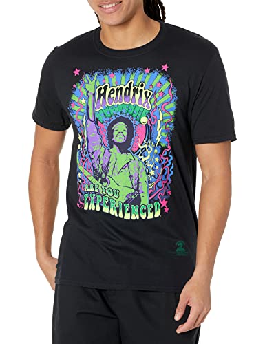Jimi Hendrix Are You Experienced T-Shirt Liquid Blue homme revivez la légende
