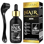 Generic 5% Minoxidil for Men and Women Hair Growth Kit, Minoxidil for Men Beard Growth Kit, Biotin Hair Growth Serum & 5% Minoxidil Treatment for Stronger Thicker Longer Hair -2.02 Fl.Oz