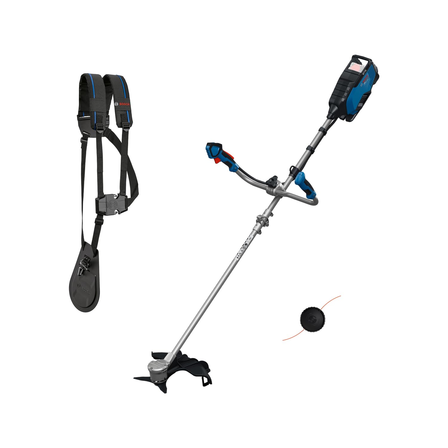 Bosch Pro desbrozadora a batería GFR18V-25 BH (motor Brushless sin escobillas de 600 W, corte de cuchillas: 25 cm, corte de línea: 40 cm, sin batería)