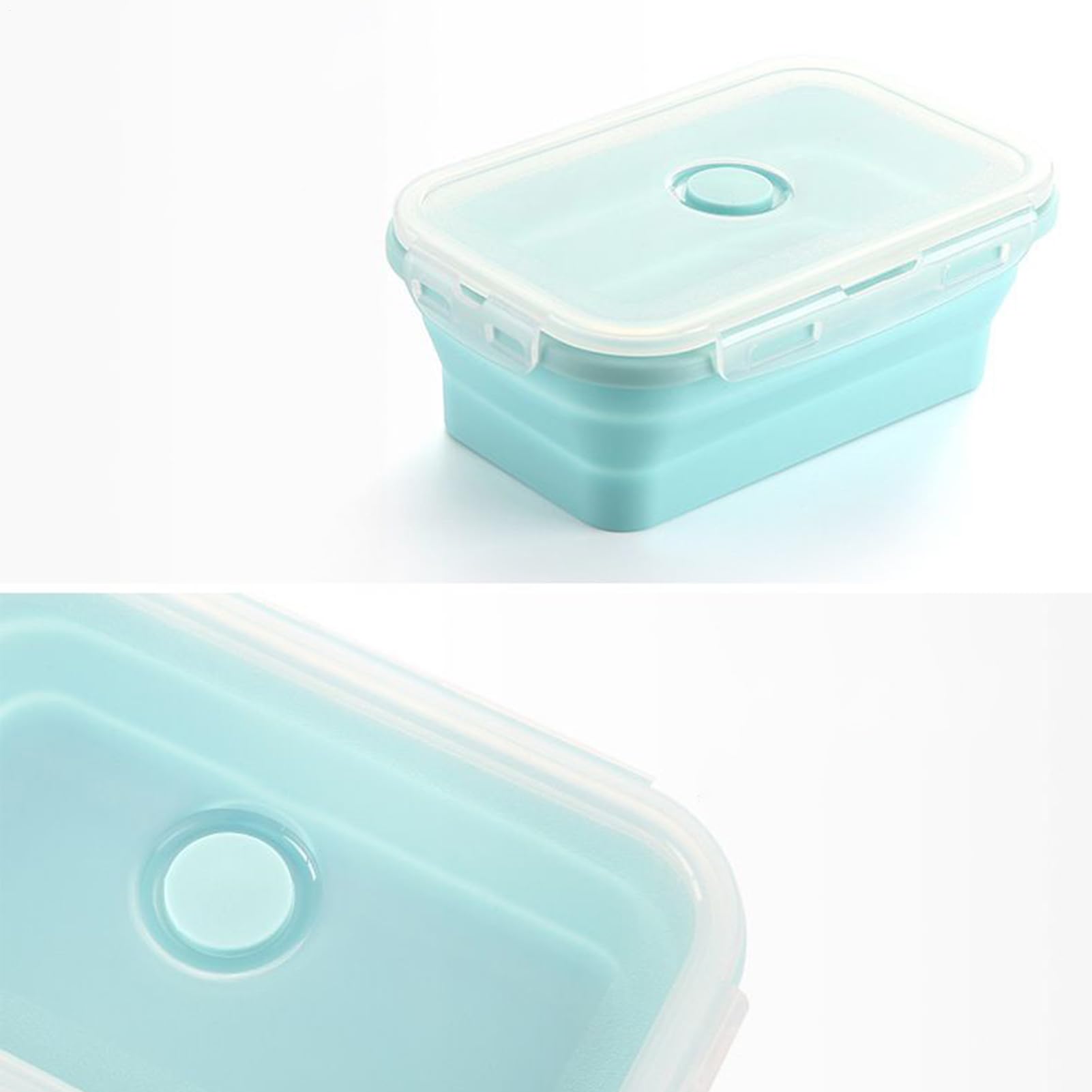 Envases De Silicón Para Alimentos 4 Piezas De Recipientes De Silicón Con