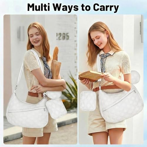 Bolso Tote Acolchado Puffer con Correa Ajustable para Mujer miniatura 2