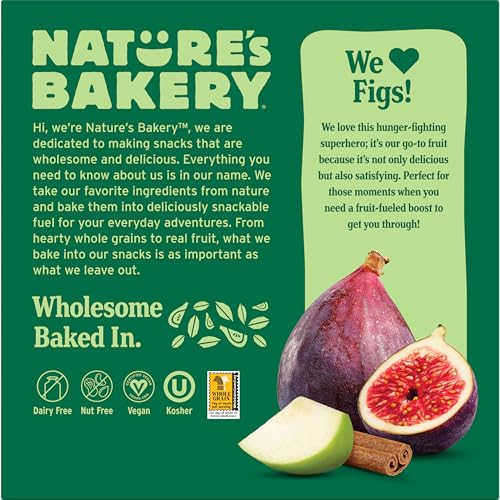 Image of Nature's Bakery Fig Bars, Apple Cinnamon, 2 Oz, 6 Ct