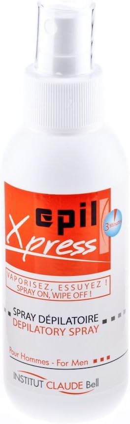 Epil Xpress Spray Dépilatoire 3 Minutes Homme