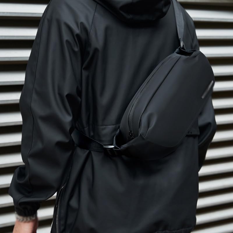 Small Messenger Bag Casual Men's Chest Bag 1 Shoulder Crossbody Bag Backpack3