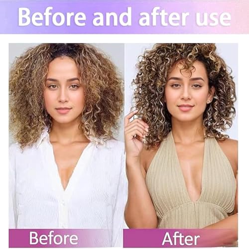Image of Curly Hair Brush - Curl Defining & Detangling Brush for Women & Men - Boar Bristle Styling Brush for Shaping, Combing & Enhancing Natural Curls - Suitable for All Hair Types
