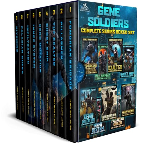 Gene Soldiers Complete Series Boxed Set (Sci-Fi Adventures)
