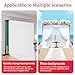 EMART Backdrop Stand Heavy Duty 12x10Ft,Three Crossbar Pipe and Drape Photo Background Support Kit, Adjustable Metal Frame with Flat Base for Wedding Birthday Party Decorations-Black
