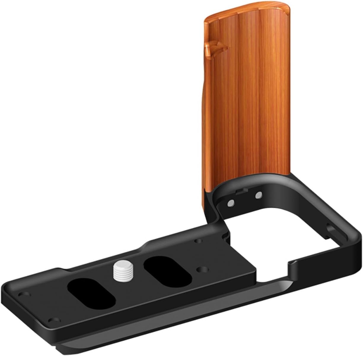 ZV-E10 II L Plate Hand Grip,Wooden ZV-E10 ii ZVE10 ii L Bracket Handle for Sony ZV-E10 ii Camera,Compatible with ARCA Interface