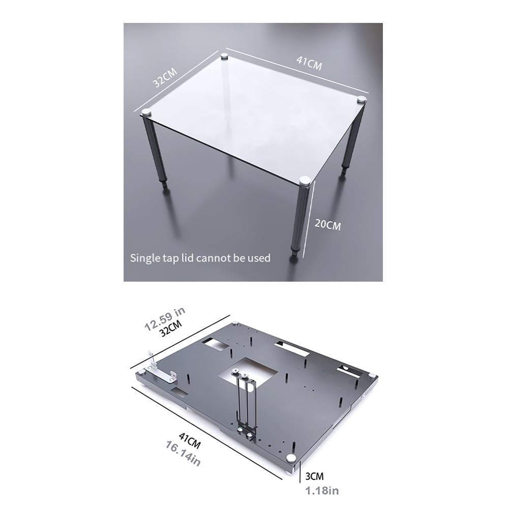 Prueba de PC: Banco de Pruebas de Chasis Abierto para Rack, Abierto, Computadora para Juegos DIY, Carcasa Abierta, Compatible con Placas Base ATX/MATX.