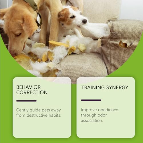 KOAHDE Bitterspray für Hunde und Katzen,Anti-Kratz-Spray für Katze & Hund,Anti Kau Spray für Katzen,Fernhaltespray für Hunde,Katzenabwehrspray für Katzen Effektiv,50ML,1PC