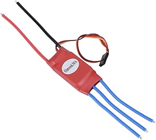 Controle eletrônico de velocidade de drone RC, acessório de substituição 30A ESC RC para drone quadricóptero RC (vermelho)