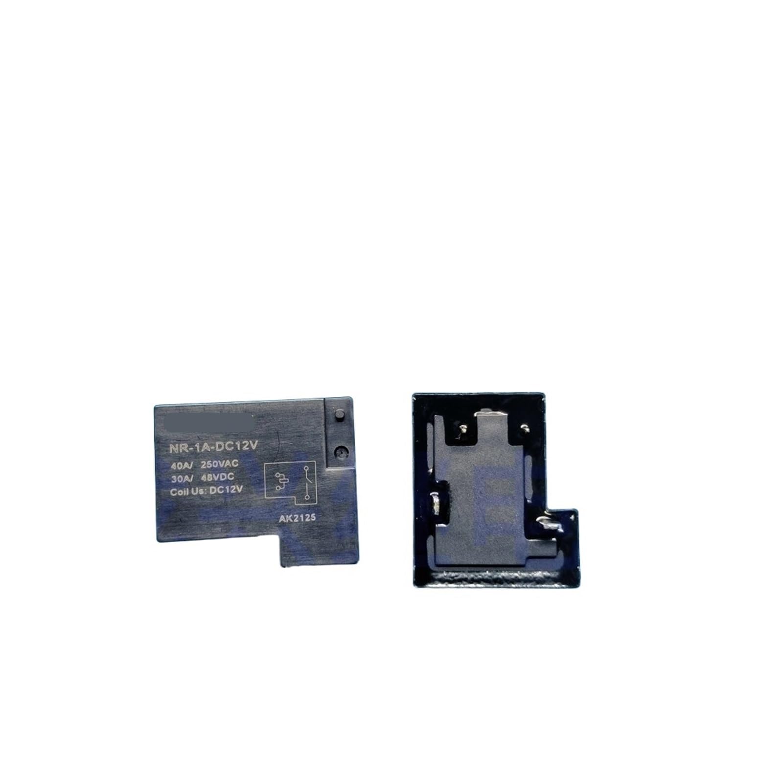 Relais NR-1A-DC12V de puissance pour circuits imprimés 10 pièces