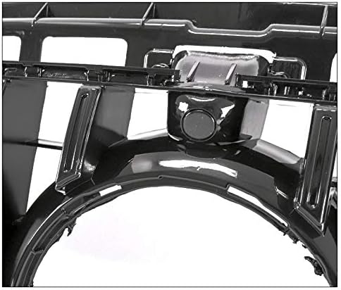 GT-R Style Front Upper Hood Grille Gloss Black Compatible with 2016-2018 E-Class W213