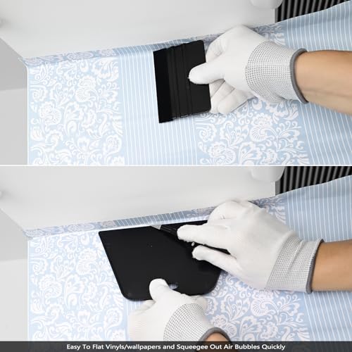 ehdis wallpaper smoothing tool kit with sponge seam roller vinyl squeegeecutting tool for peel and stick on contact paperwindow tint filmdecalgraphics installation