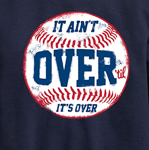 Instant Message - It Ain't Over Baseball - Kids Crew Fleece3