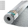 Art3d 3MM Reflective Insulation Roll, 48IN x 10FT Double Sided Aluminum with Foam Core, Radiant Barrier for Window Insulation, Basements, Garage Doors and RVs