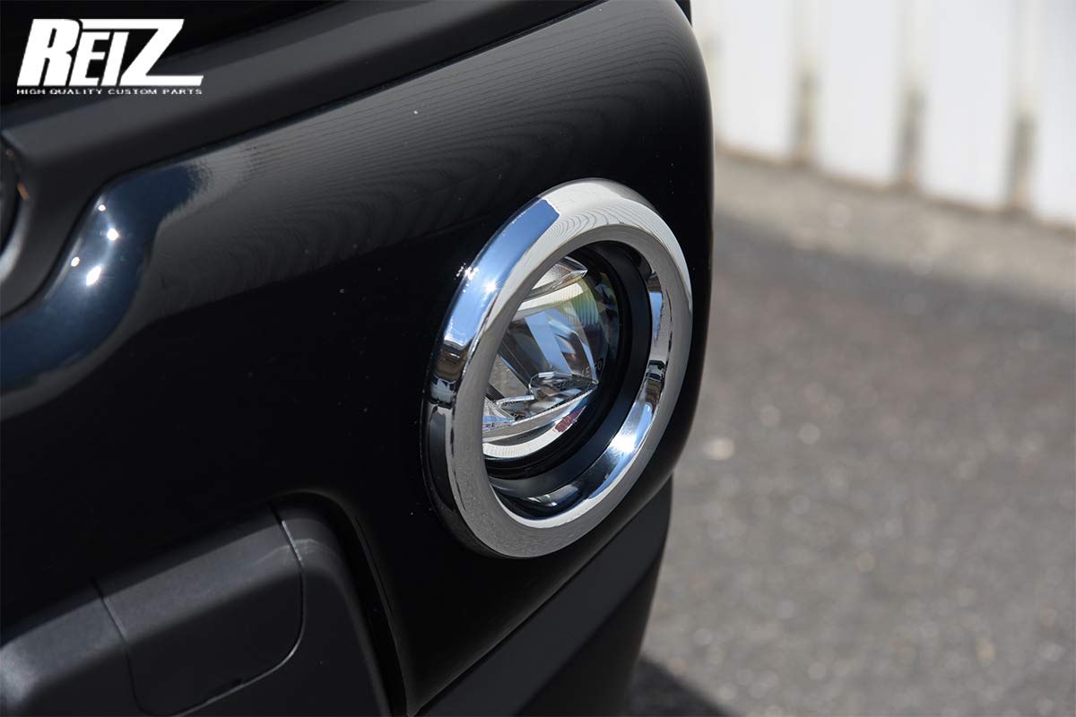 Amazon | MR52S/MR92S ハスラー フォグランプベゼルカバー [クローム