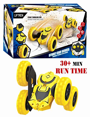 Remote Control Car RC Cars Stunt Car Toy - 360°Double Sided Rotating Vehicles Toys 2.4Ghz 4WD Off Road - Kids Toy Cars Christmas Birthday Gifts for Boys & Girls